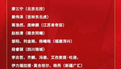 百家乐-公布了！19人大名单！中国男篮拒绝得分王