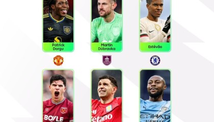 佣金-英超官方本轮最佳球员候选：埃斯特旺、塞梅尼奥、多尔古在列